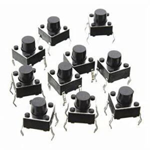 Push Button Switch 6x6x5 (Pack of 10)