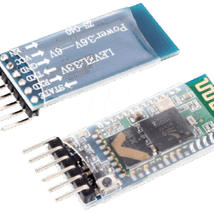 Bluetooth TTL Module HC-05 6-Pin with Button – Wireless Serial Communication Module