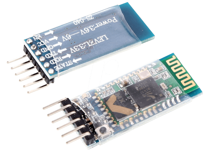 Bluetooth TTL Module HC-05 6-Pin with Button – Wireless Serial Communication Module