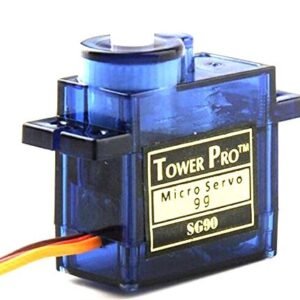 Operating Voltage is 5V typically Torque: 1.8 kg-cm (4.8v) Speed: 0.10 sec/60 Gear Type: Plastic Rotation : 0°-180° Weight of motor : 40gm