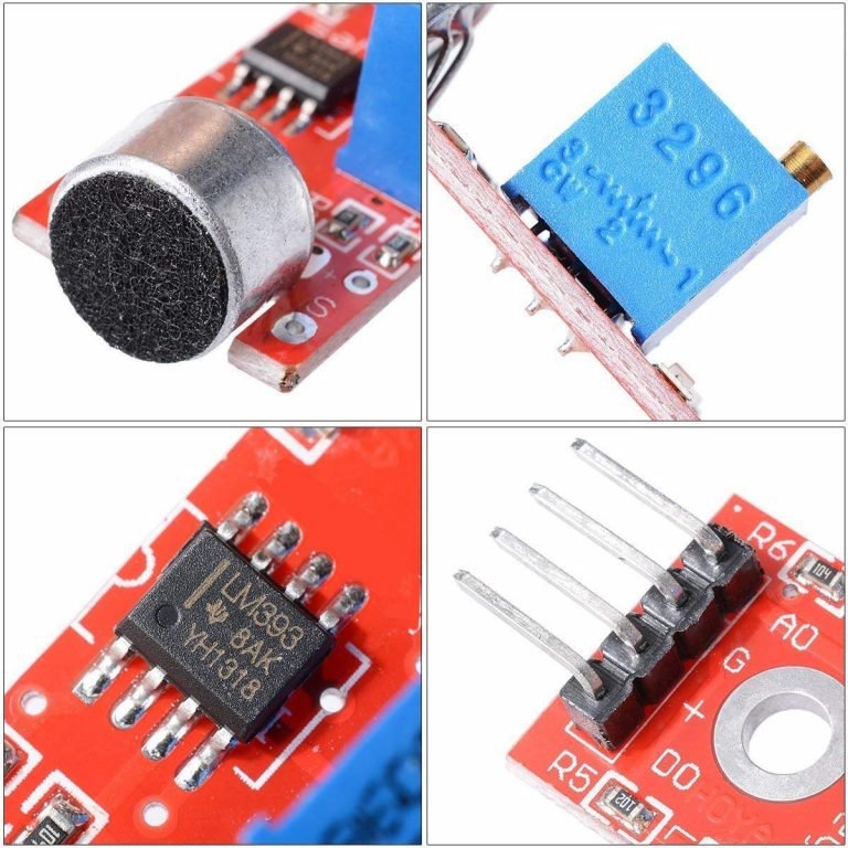 Sound Detection Module Sensor– Microphone Sound Sensor Module - Image 3