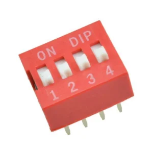 4 Way Slide Switch 2.54mm Pitch