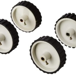 70mm Robot Wheel – 6mm Shaft Hole, 20mm Width (Single Piece)