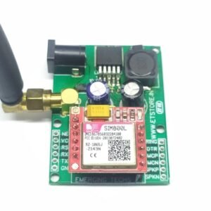 SIM800L GPRS GSM Module Board with power supply and antenna ( color may vary)