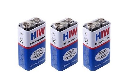 9V High-Quality Battery HW 6F22M