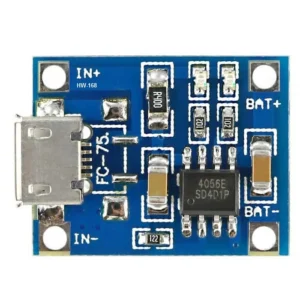 TP4056/TC4056 1A Li-Ion Lithium Battery Charging Module (Micro B USB)