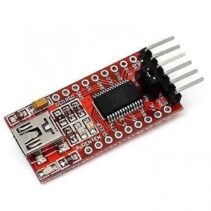 FT232RL USB to UART TTL Serial Adapter – 5V/3.3V Selectable for Arduino & Microcontrollers