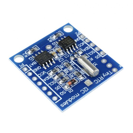 RTC module clock DS1307 WITH Battery - Roboticscomp