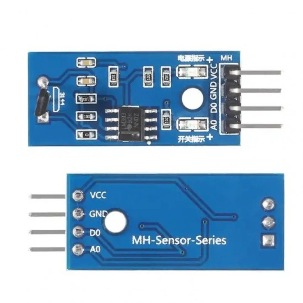 LM393 Linear Hall Effect Sensor Module – Magnetic Field Sensor for Arduino