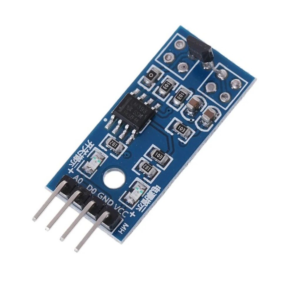LM393 Linear Hall Effect Sensor Module – Magnetic Field Sensor for Arduino - Image 2