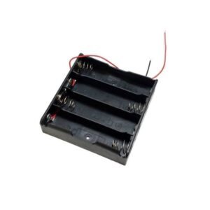 4 × 18650 Lithium-Ion Battery Holder – 4-Cell Battery Case for 3.7V Batteries