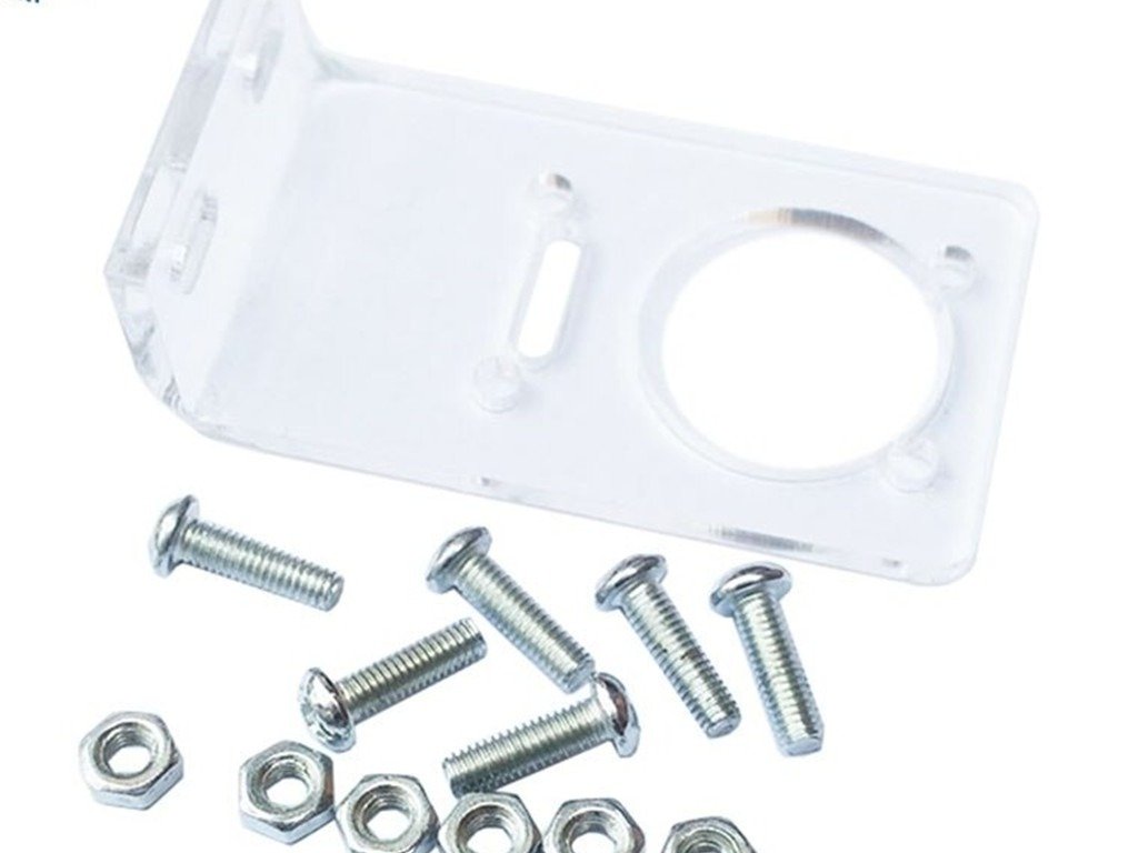 MQ Gas Sensor Transparent Acrylic Mounting Bracket with Screws & Nuts