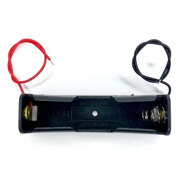 18650 Single Cell (1S) Battery Holder with Wire – 3.7V Lithium-Ion Battery Case - Image 3